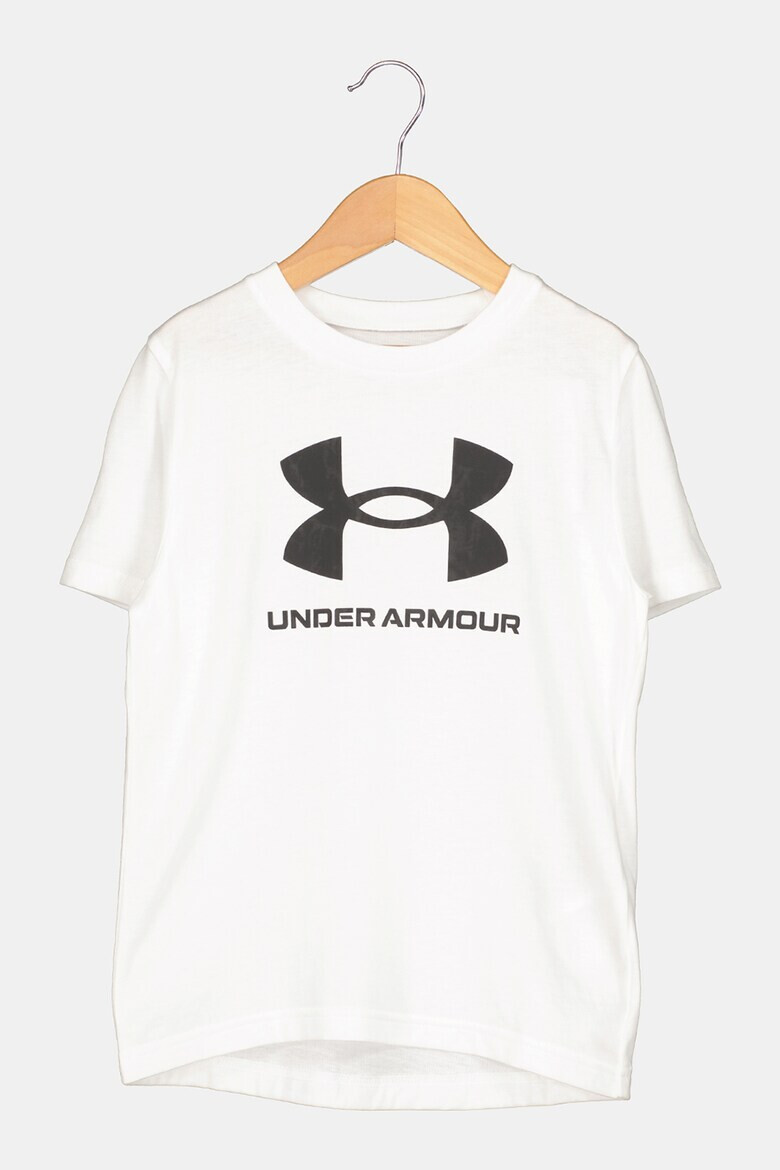 Under Armour Tricou cu imprimeu logo pentru fitness Sportstyle - Pled.ro