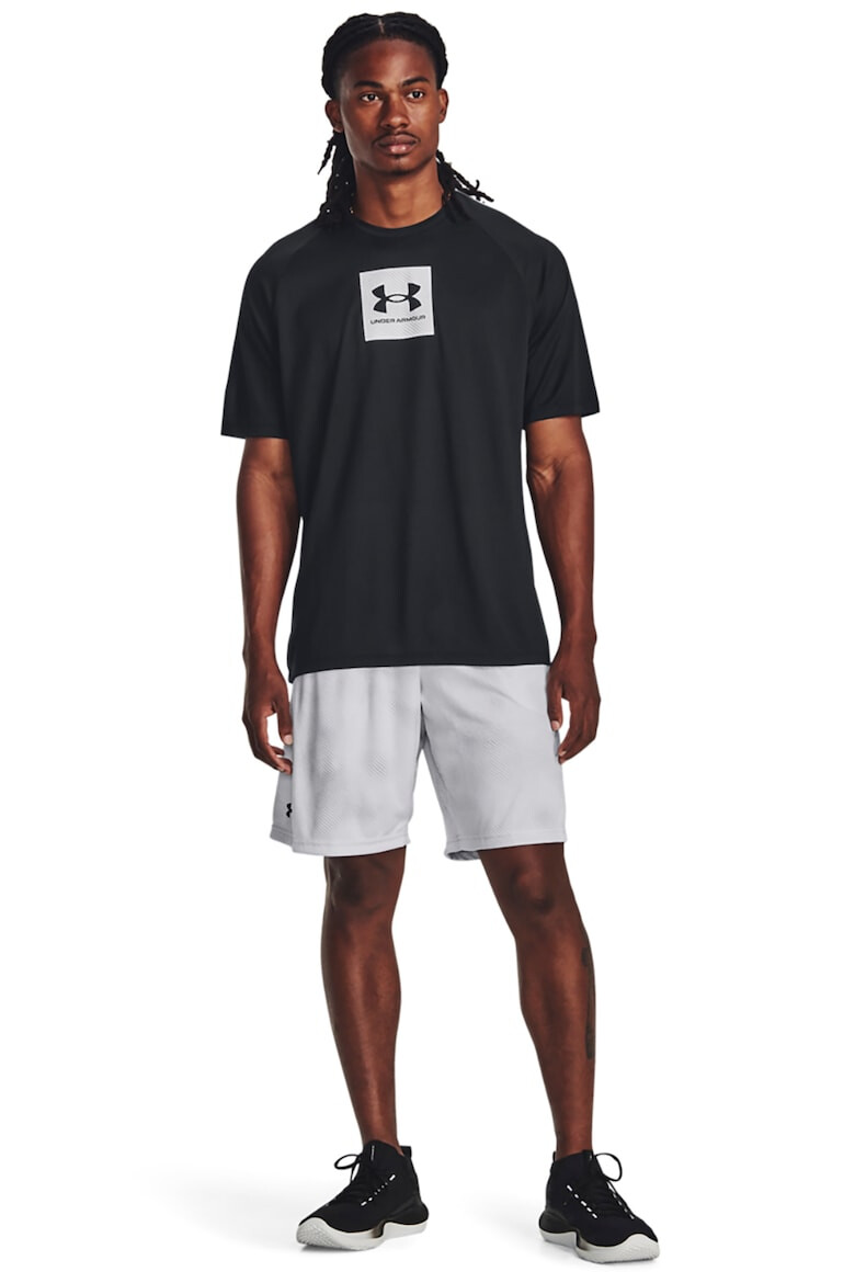 Under Armour Tricou cu imprimeu logo pentru fitness Tech - Pled.ro