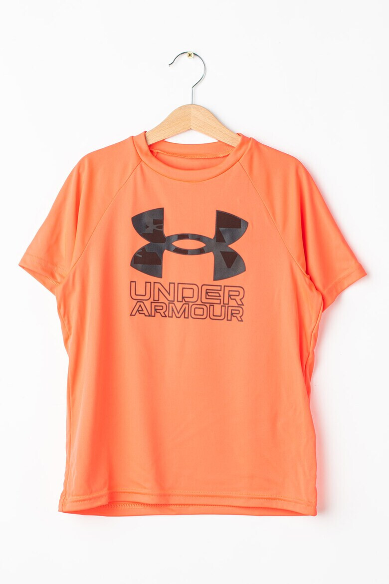 Under Armour Tricou cu imprimeu logo pentru fitness Tech Hybrid - Pled.ro