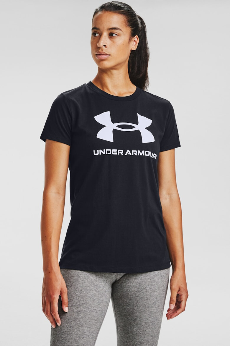 Under Armour Tricou cu imprimeu logo Sportstyle Rival - Pled.ro