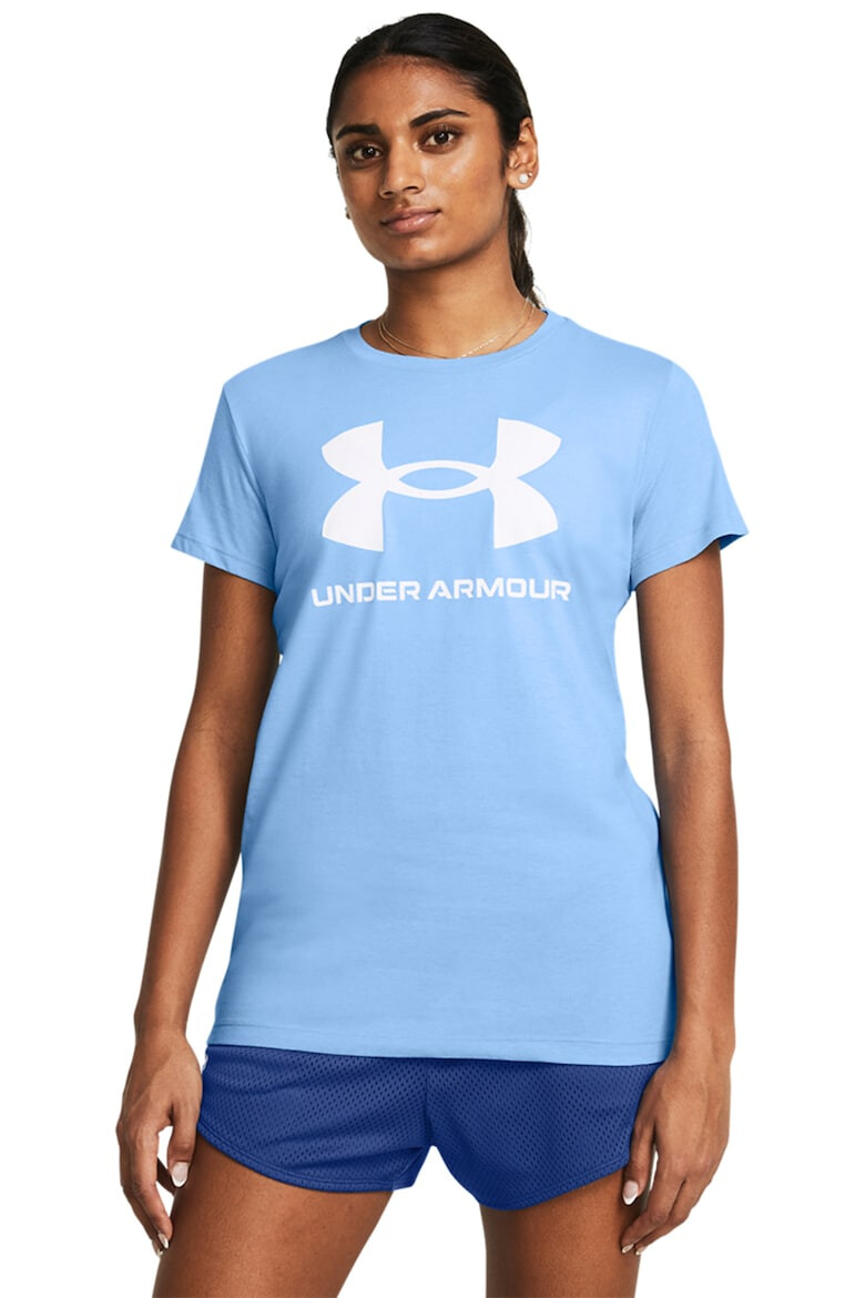 Under Armour Tricou cu imprimeu logo Sportstyle Rival - Pled.ro