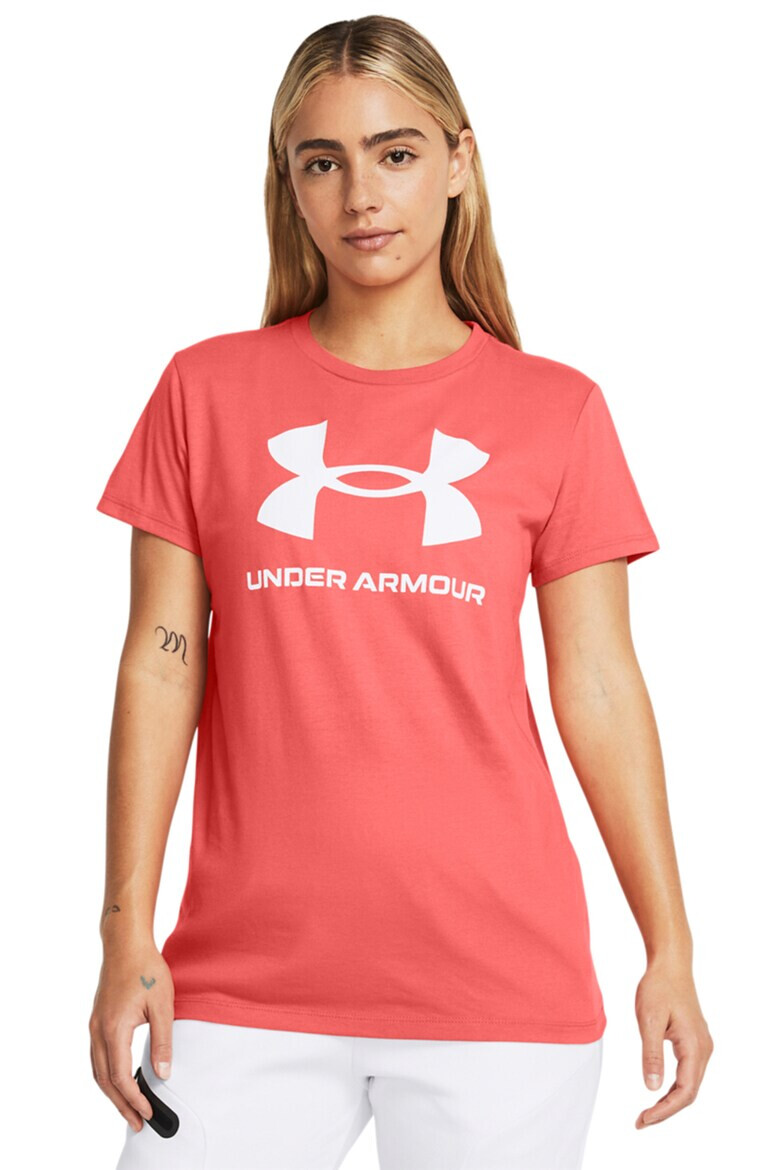 Under Armour Tricou cu imprimeu logo Sportstyle Rival - Pled.ro