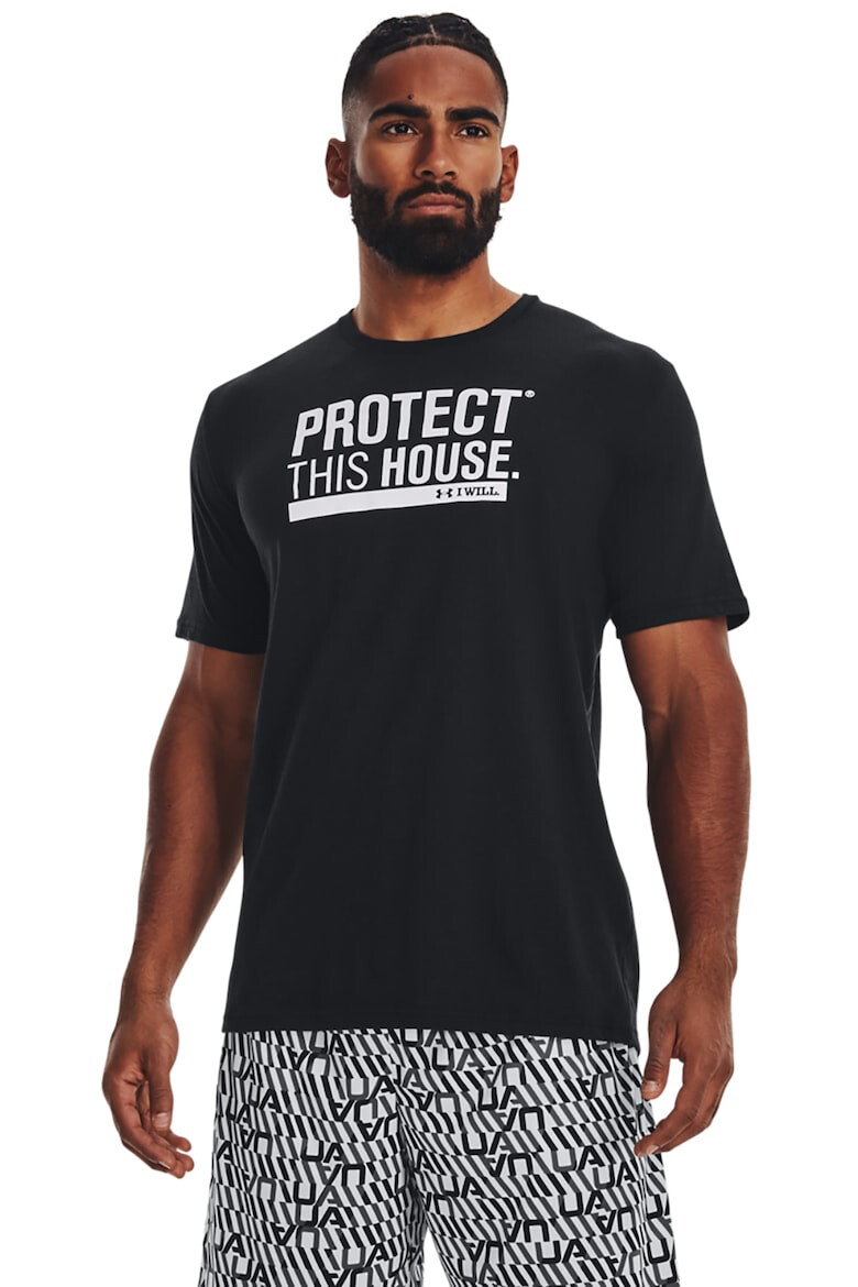 Under Armour Tricou cu imprimeu pentru antrenament - Pled.ro