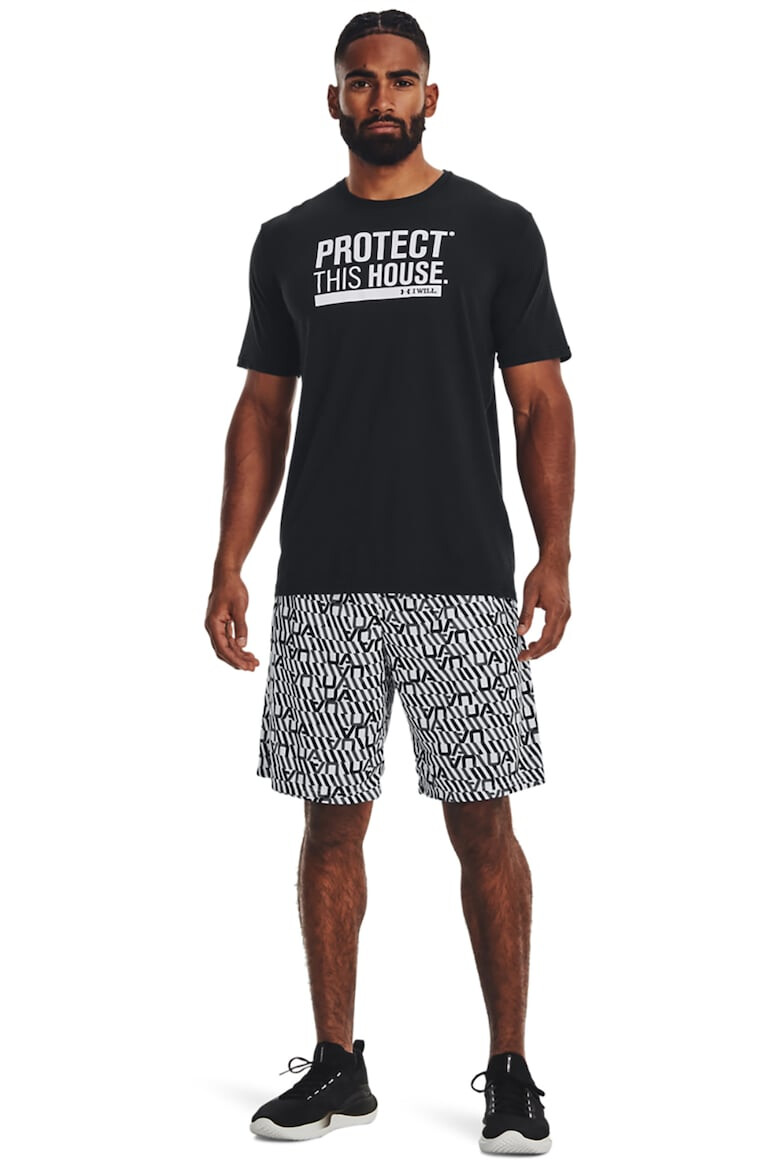 Under Armour Tricou cu imprimeu pentru antrenament - Pled.ro