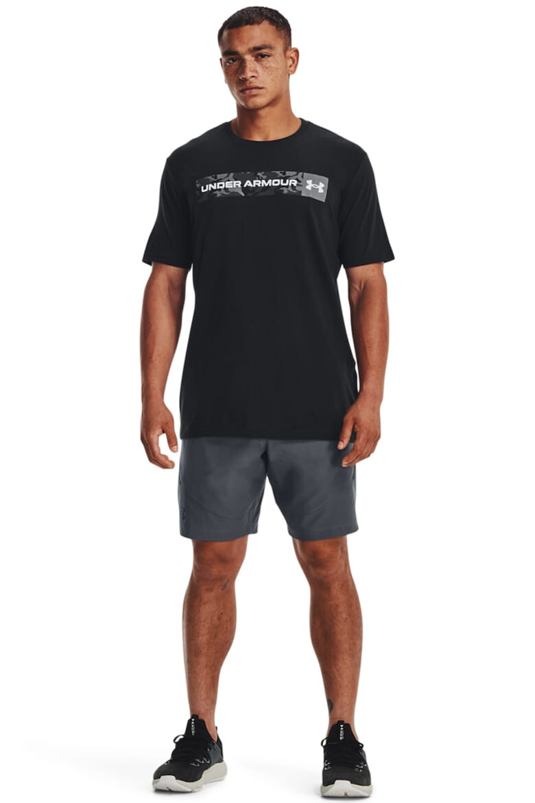 Under Armour Tricou cu imprimeu logo pentru fitness Camo - Pled.ro