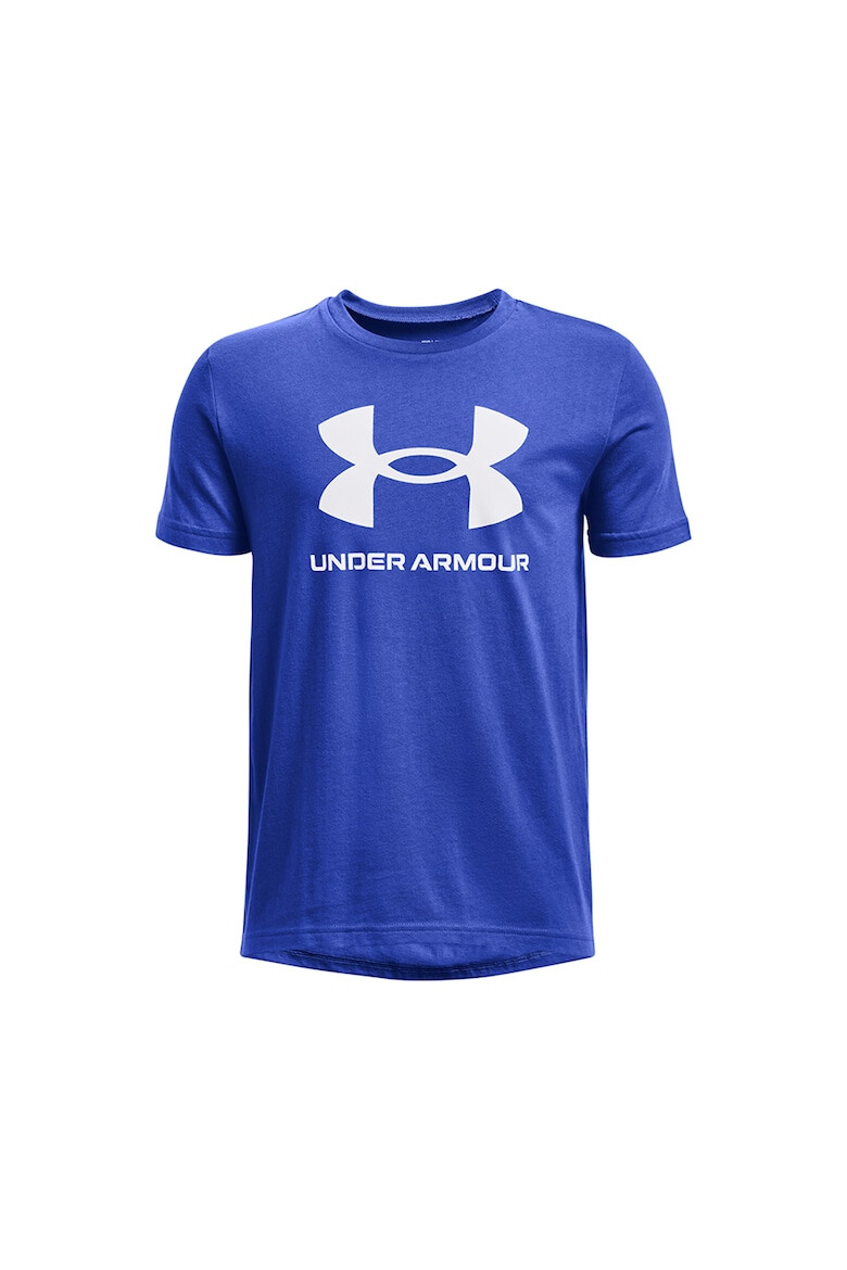 Under Armour Tricou cu logo pentru fitness Sportstyle - Pled.ro