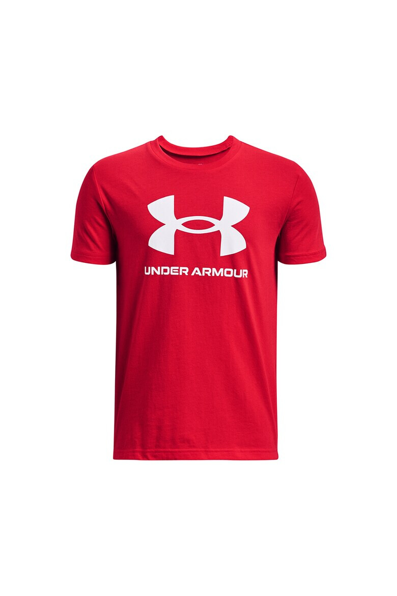 Under Armour Tricou cu logo pentru fitness Sportstyle - Pled.ro