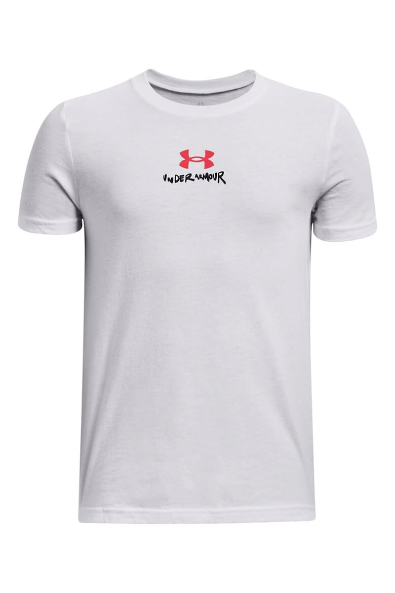 Under Armour Tricou cu logo pentru fitness - Pled.ro