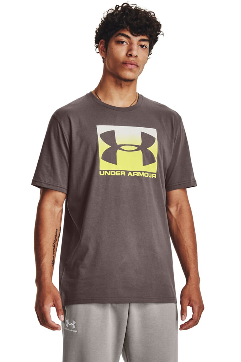 Under Armour Tricou cu logo pentru fitness - Pled.ro