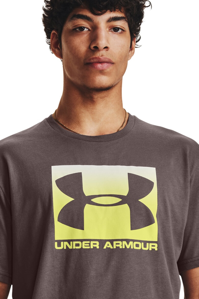 Under Armour Tricou cu logo pentru fitness - Pled.ro