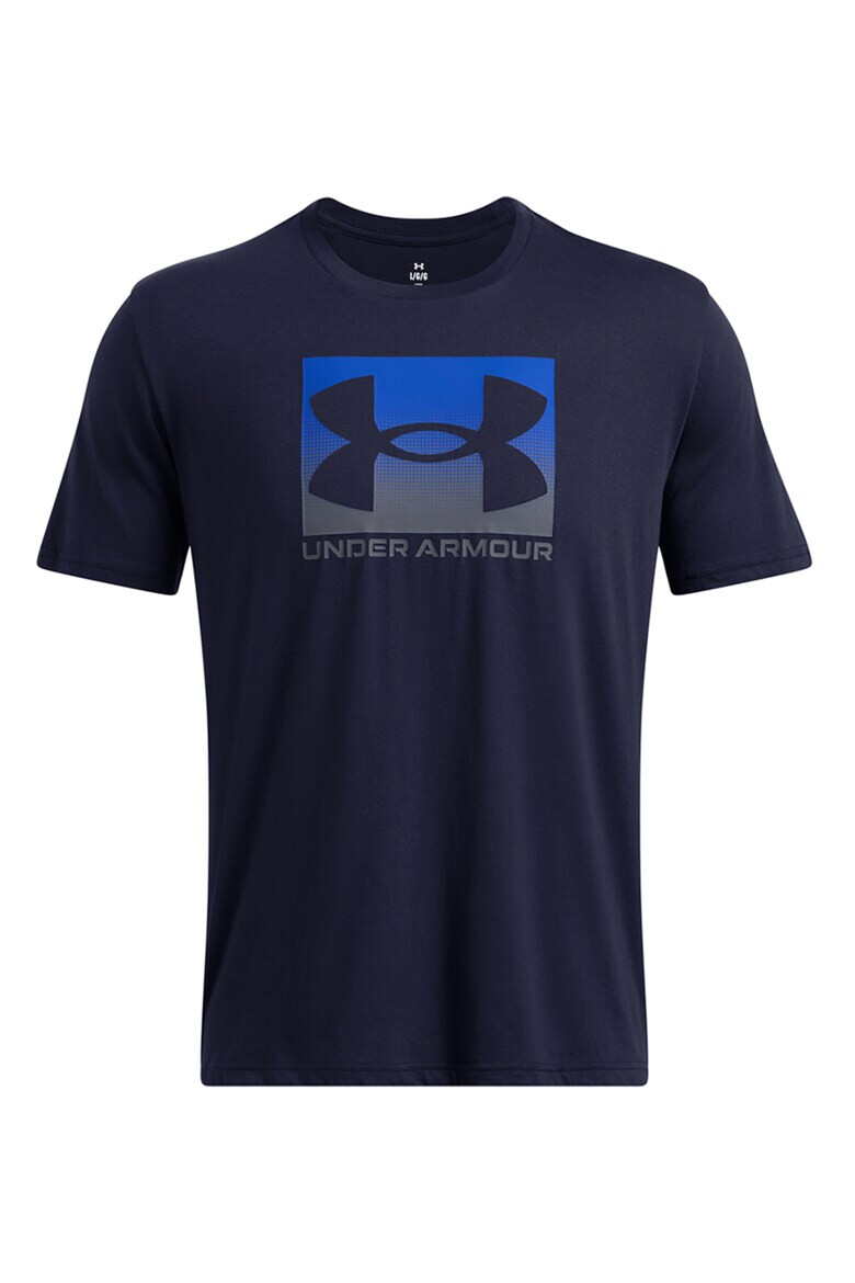 Under Armour Tricou cu logo pentru fitness Boxed Sports - Pled.ro