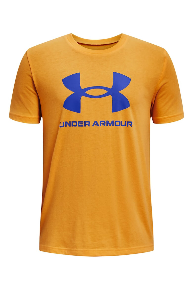 Under Armour Tricou cu logo pentru fitness Sportstyle - Pled.ro