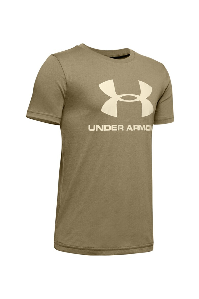 Under Armour Tricou lejer cu imprimeu logo pentru fitness Sportstyle - Pled.ro