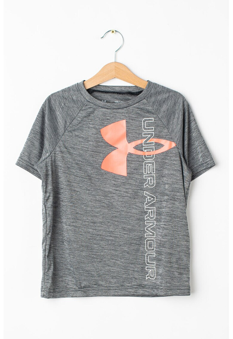 Under Armour Tricou lejer cu imprimeu logo pentru fitness Tech Split - Pled.ro