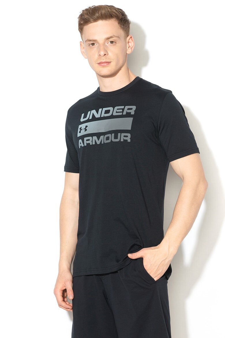 Under Armour Tricou lejer cu logo pentru antrenament Team Issue Wordmark - Pled.ro