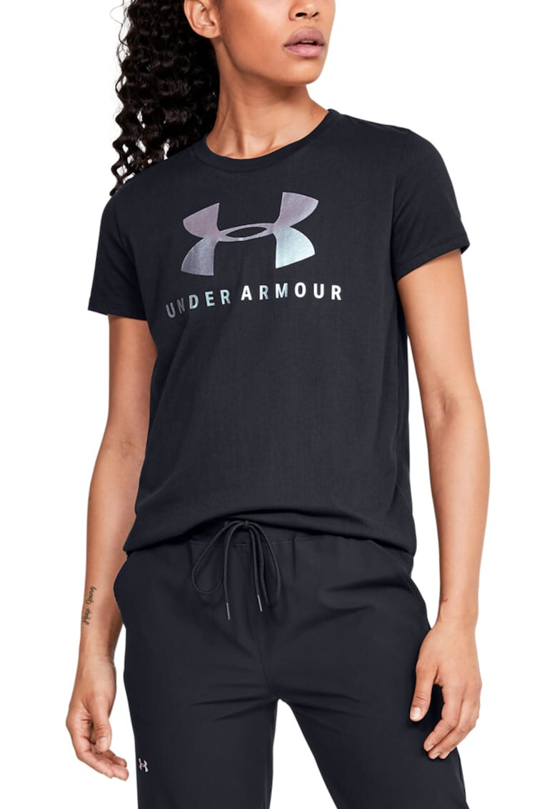 Under Armour Tricou lejer cu logo pentru fitness Sportstyle Classic - Pled.ro