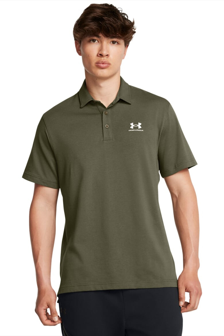 Under Armour Tricou polo cu detaliu logo pentru fitness - Pled.ro