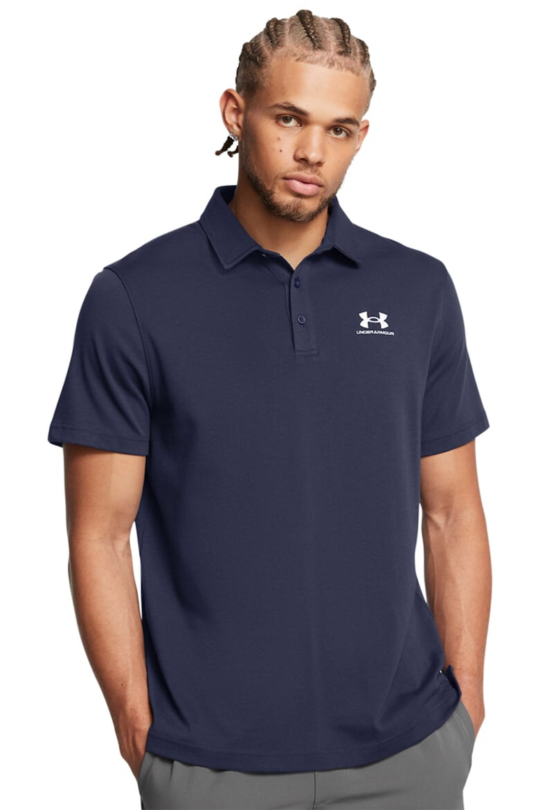 Under Armour Tricou polo cu detaliu logo pentru fitness - Pled.ro