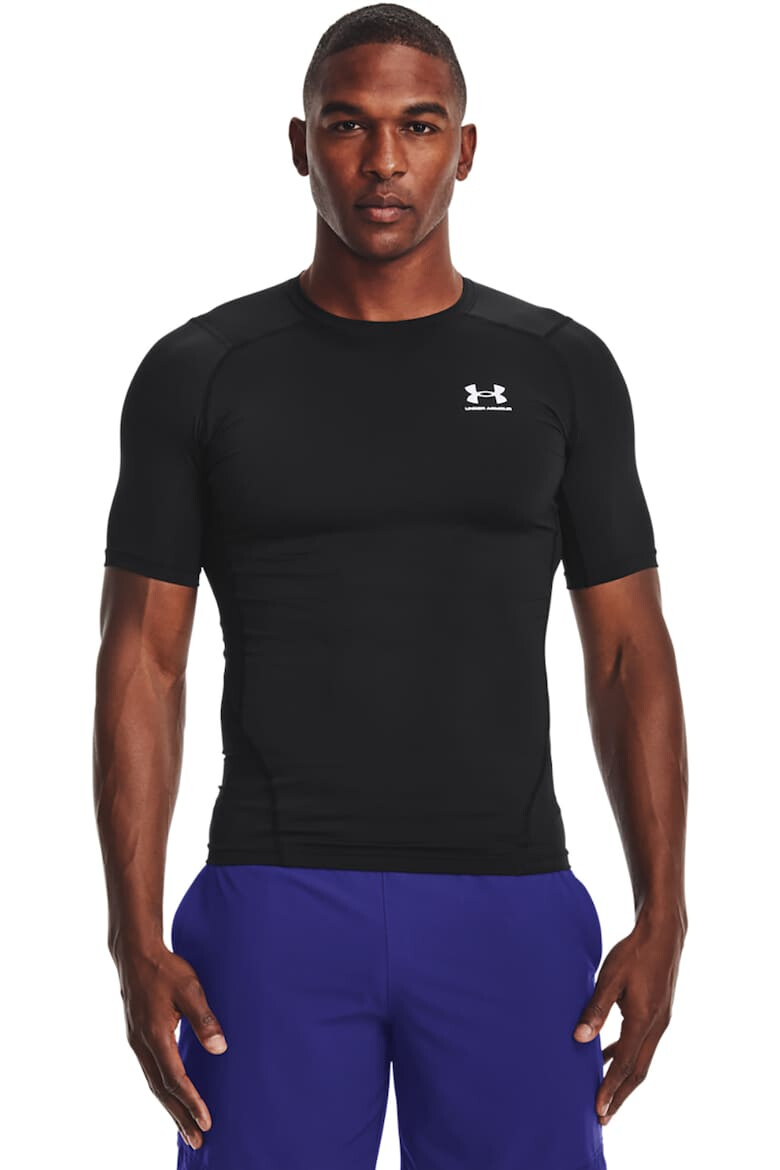 Under Armour Tricou slim fit cu logo pentru fitness - Pled.ro