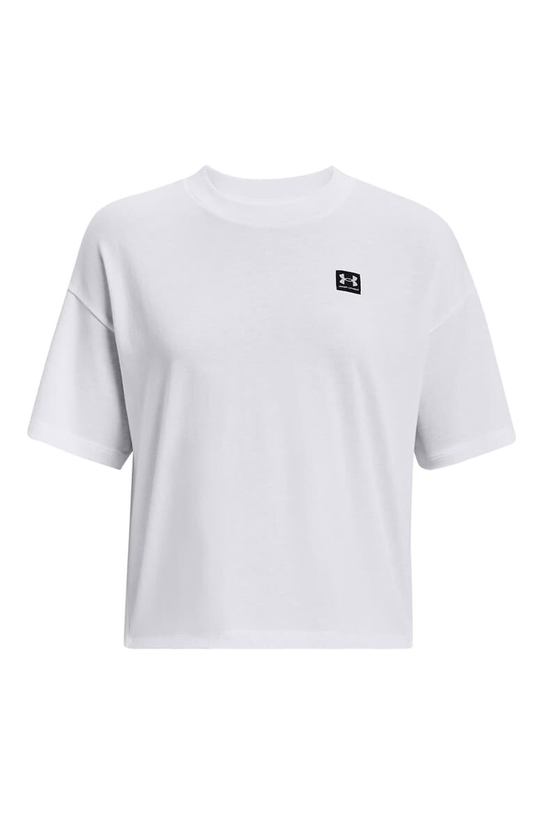 Under Armour Tricou supradimensionat cu logo pentru fitness - Pled.ro