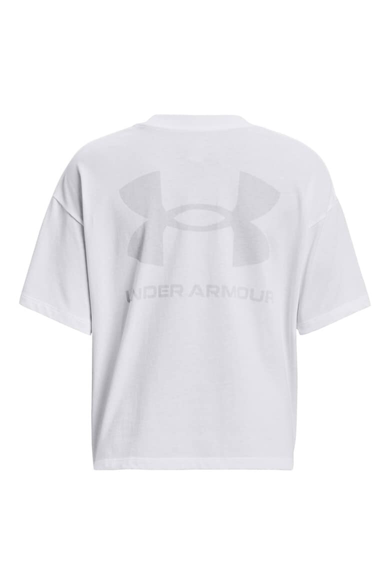 Under Armour Tricou supradimensionat cu logo pentru fitness - Pled.ro