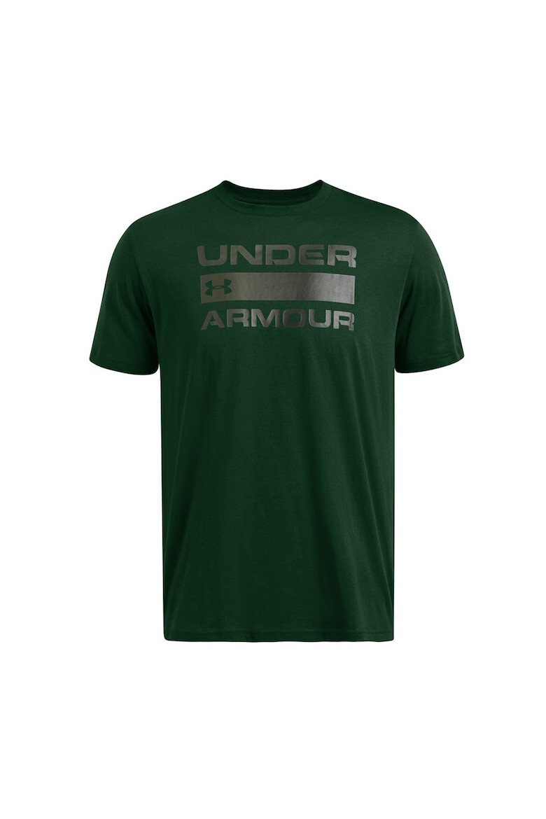 Under Armour Tricou Wordmark 1329582-301 Barbati Verde - Pled.ro