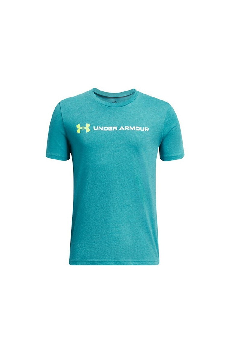 Under Armour Tricou Wordmark JR 1380747-464 Baieti Albastru - Pled.ro