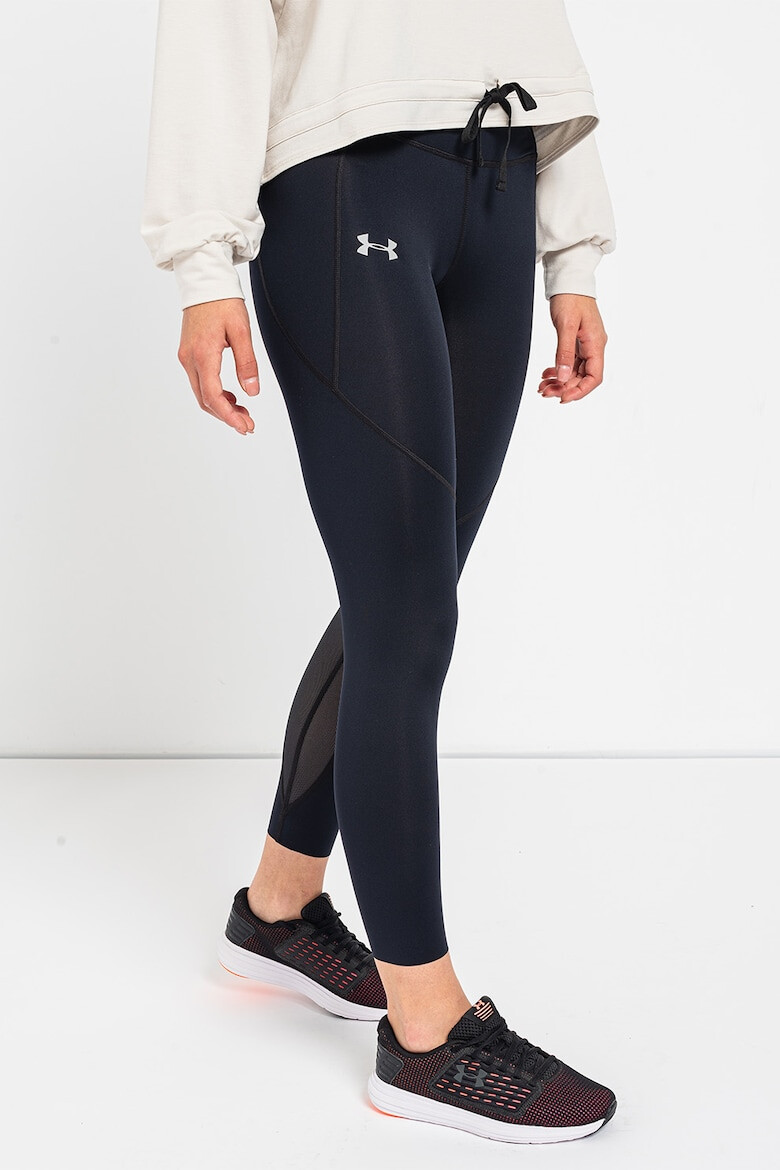 Under Armour Under Armou Colanti crop cu garnituri de plasa pentru antrenament Speedpocket - Pled.ro