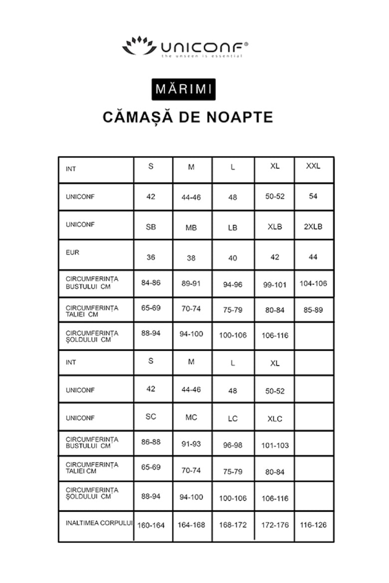 Uniconf Camasa de noapte dama bumbac PJF302 - Pled.ro