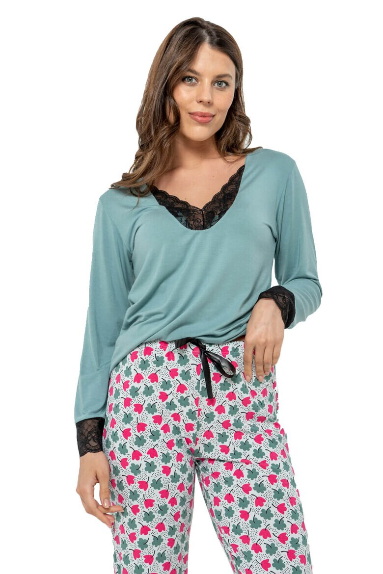 Uniconf Pijama dama din modal PFV56IMP104 - Pled.ro