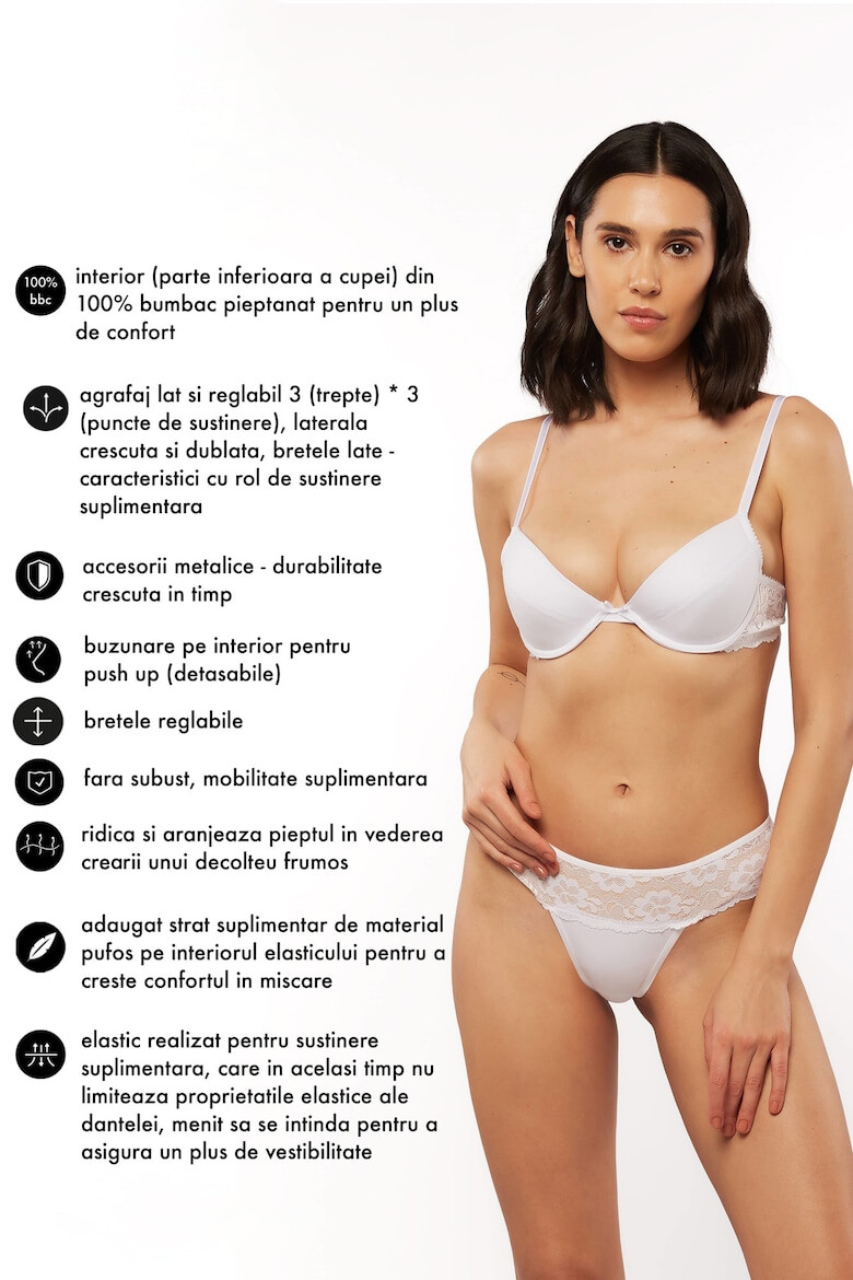 Uniconf Sutien de baie push-up SD24 - Pled.ro