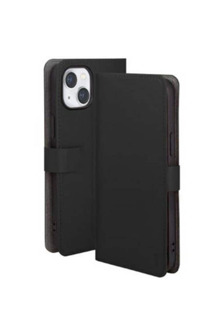 uniq Husa de protectie Journa pentru iPhone 14 Midnight Black - Pled.ro