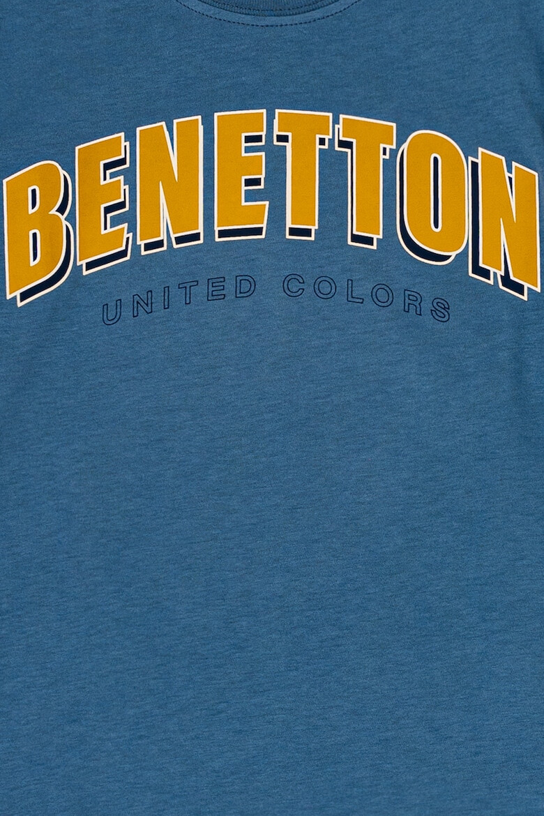 United Colors of Benetton Bluza cu logo pe piept - Pled.ro