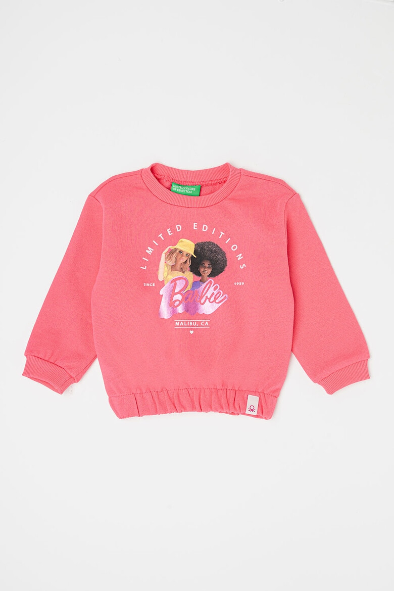 United Colors of Benetton Bluza de trening cu imprimeu Barbie - Pled.ro