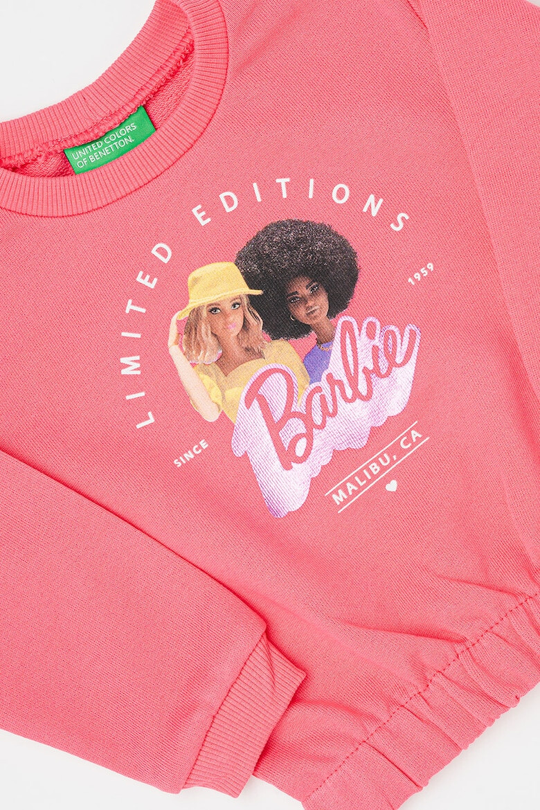 United Colors of Benetton Bluza de trening cu imprimeu Barbie - Pled.ro