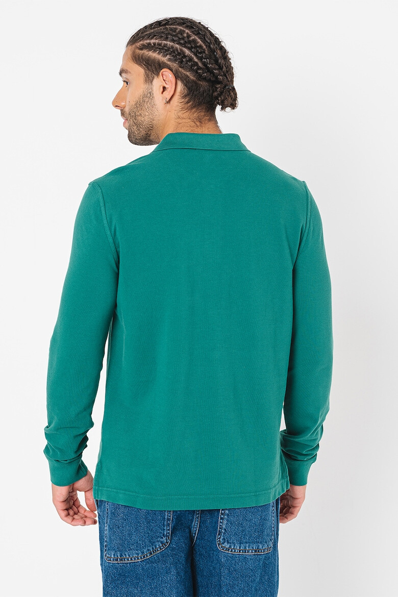 United Colors of Benetton Bluza polo de bumbac cu logo - Pled.ro