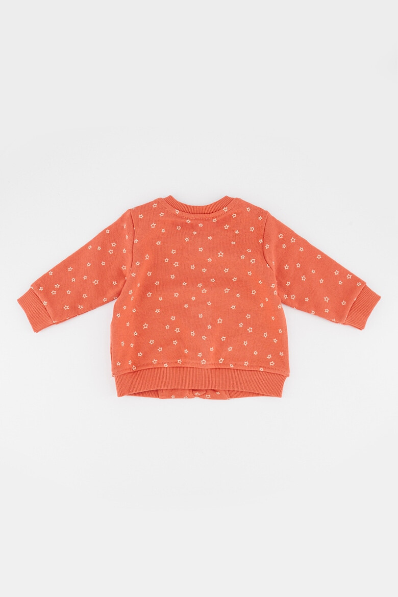 United Colors of Benetton Bluza sport cu fermoar si guler baseball - Pled.ro