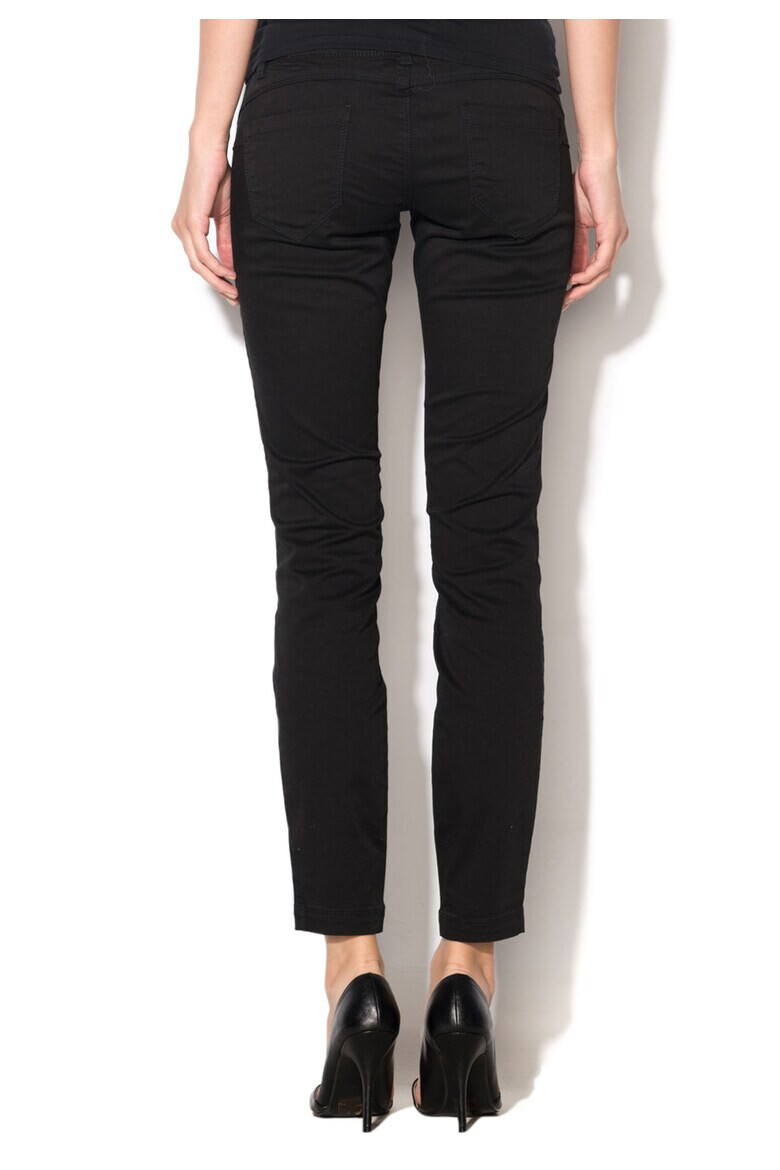 United Colors of Benetton Jeansi negri skinny - Pled.ro