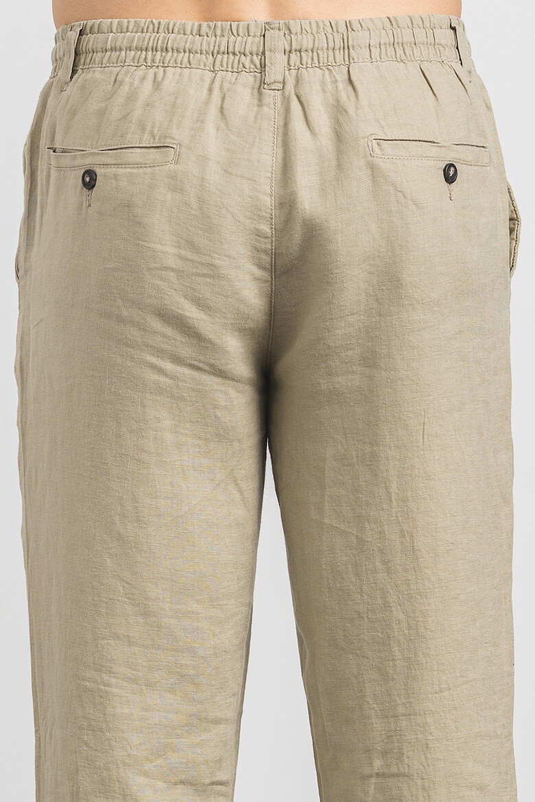 United Colors of Benetton Pantaloni chino de in cu model uni - Pled.ro