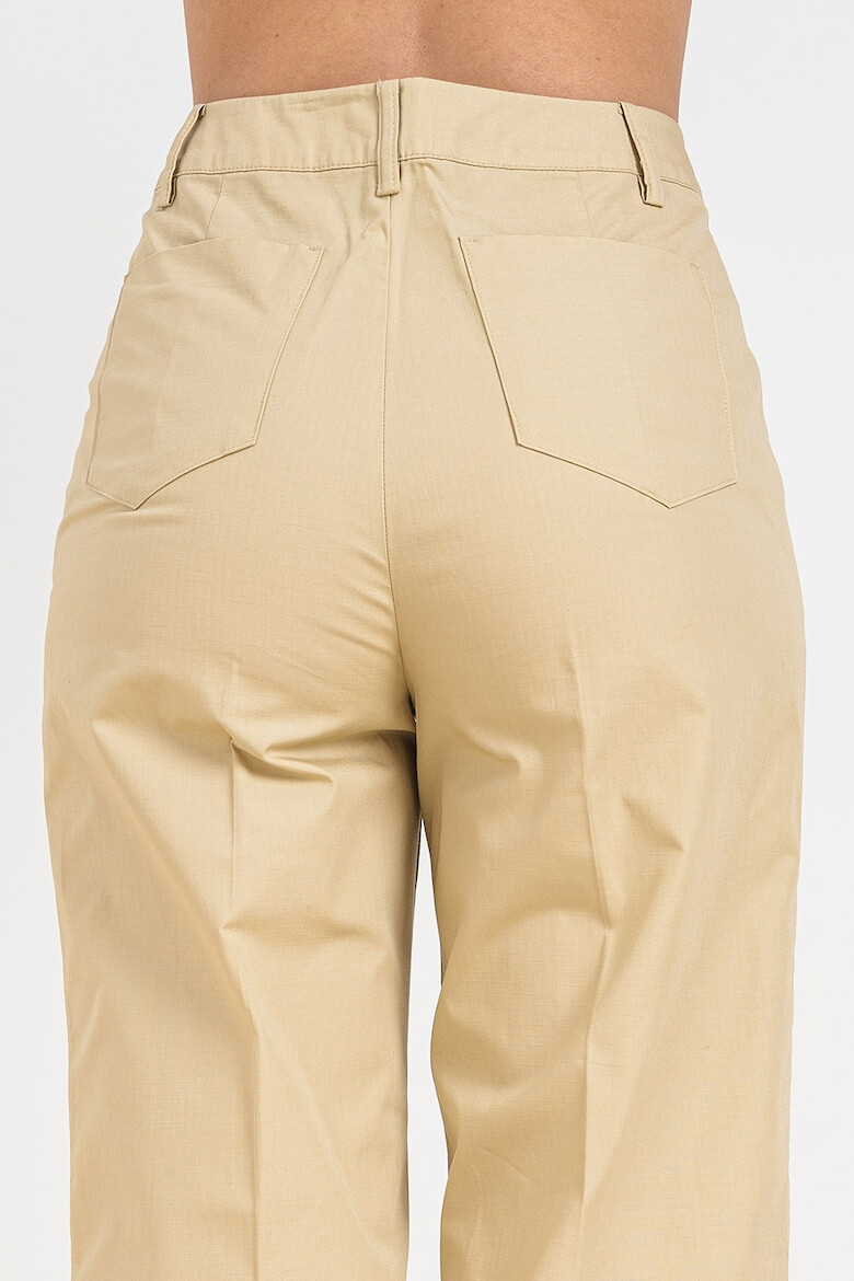 United Colors of Benetton Pantaloni culotte cu talie inalta - Pled.ro