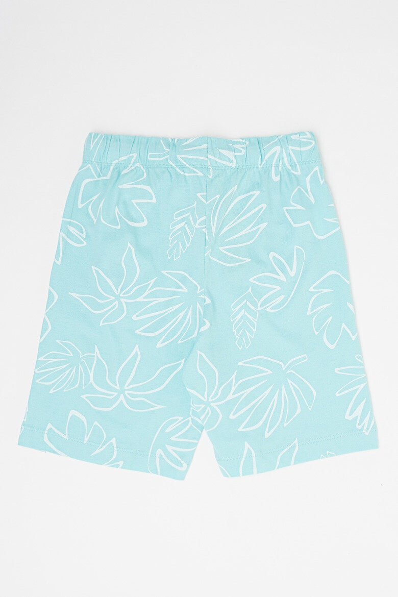 United Colors of Benetton Pantaloni scurti de bumbac cu model tropical - Pled.ro