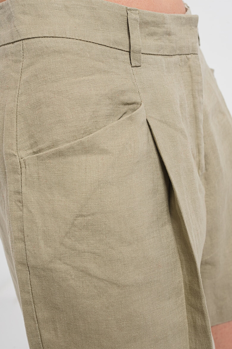 United Colors of Benetton Pantaloni scurti din in relaxed fit - Pled.ro