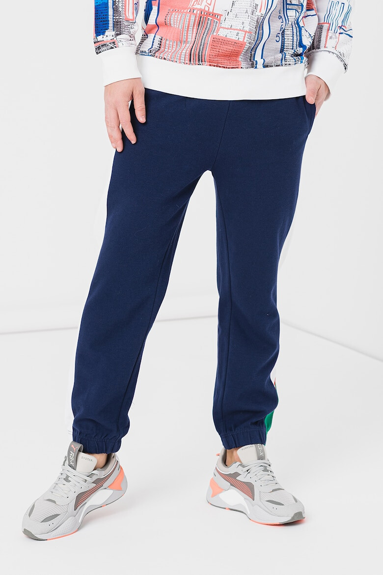 United Colors of Benetton Pantaloni sport cu benzi contrastante - Pled.ro