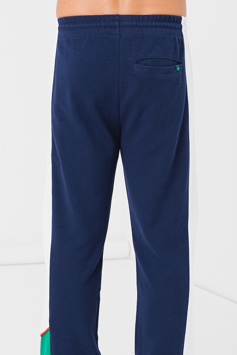 United Colors of Benetton Pantaloni sport cu benzi contrastante - Pled.ro