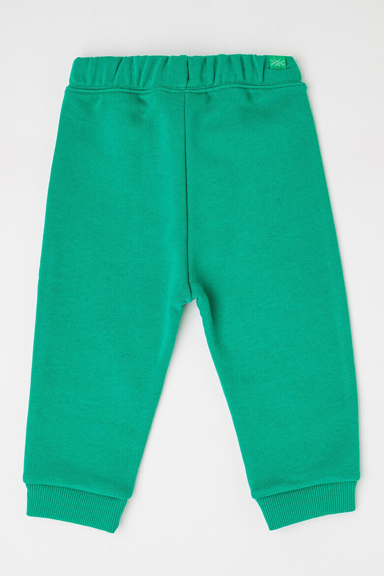 United Colors of Benetton Pantaloni sport cu talie inalta si snur - Pled.ro