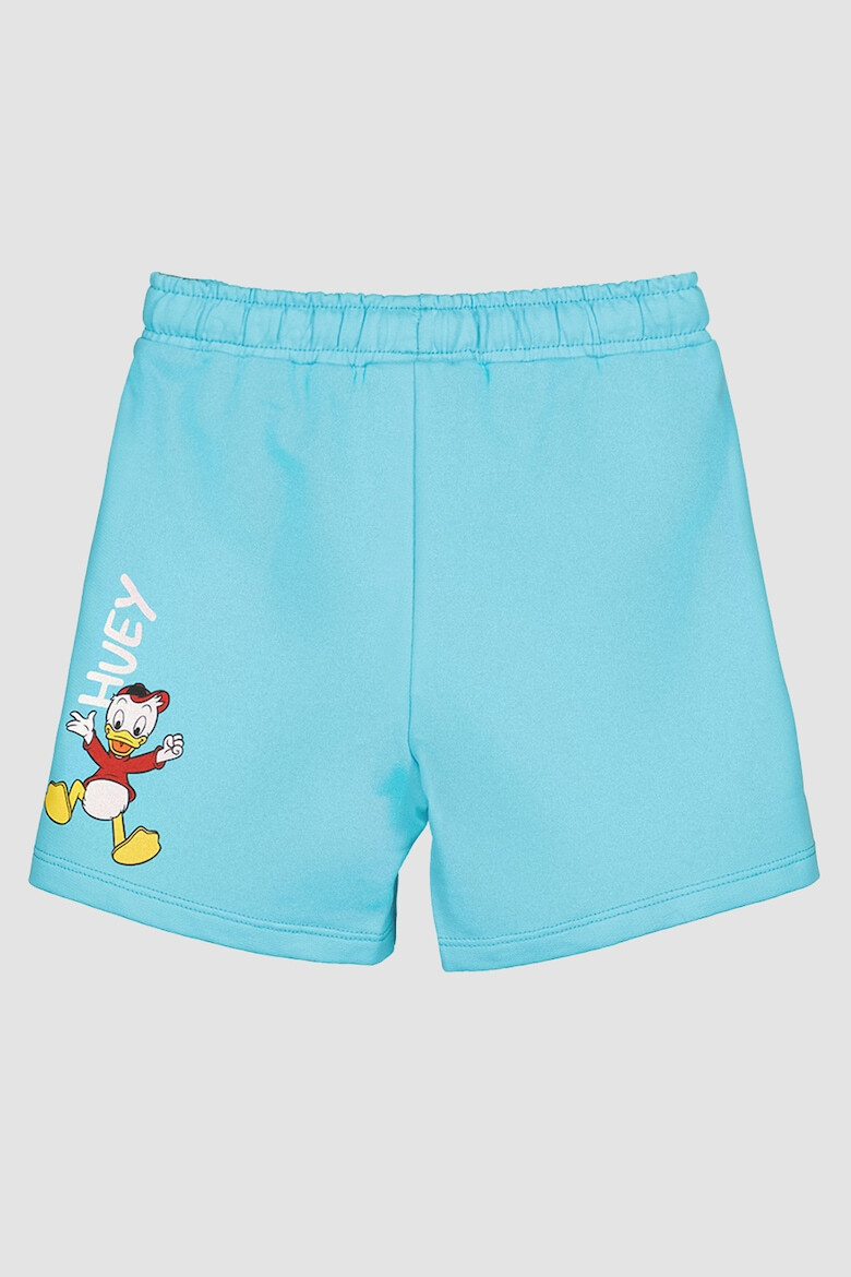 United Colors of Benetton Pantaloni sport scurti de bumbac cu imprimeu grafic - Pled.ro