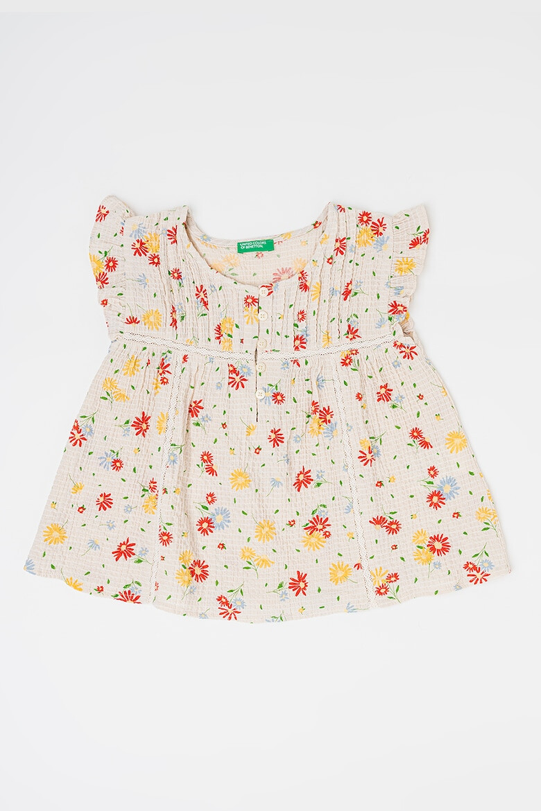 United Colors of Benetton Rochie cu imprimeu floral - Pled.ro