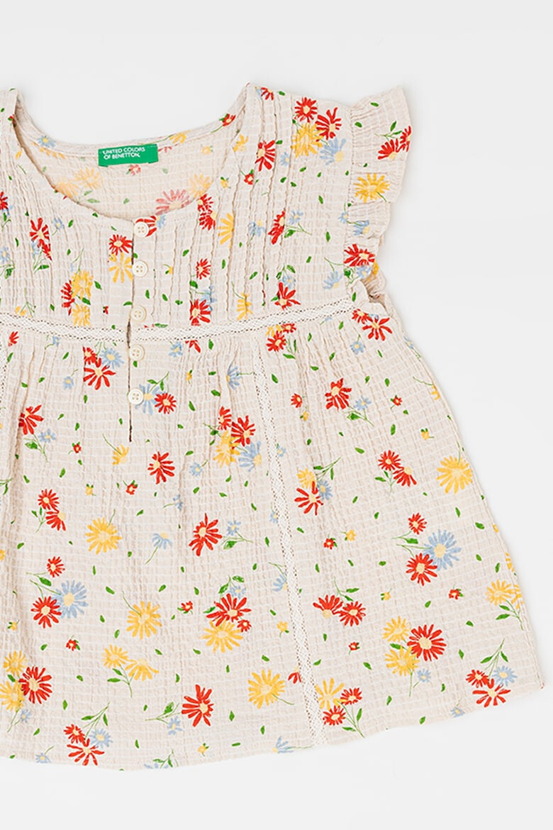 United Colors of Benetton Rochie cu imprimeu floral - Pled.ro