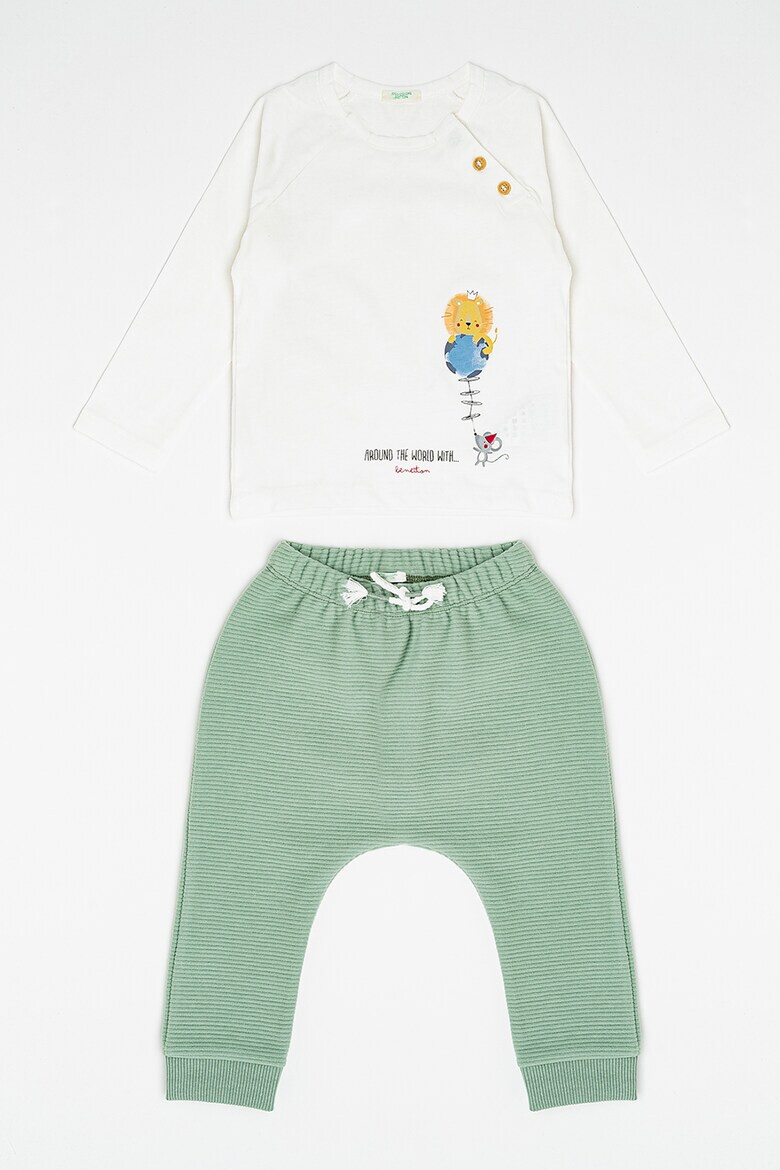 United Colors of Benetton Set de bluza si pantaloni sport - 2 piese - Pled.ro