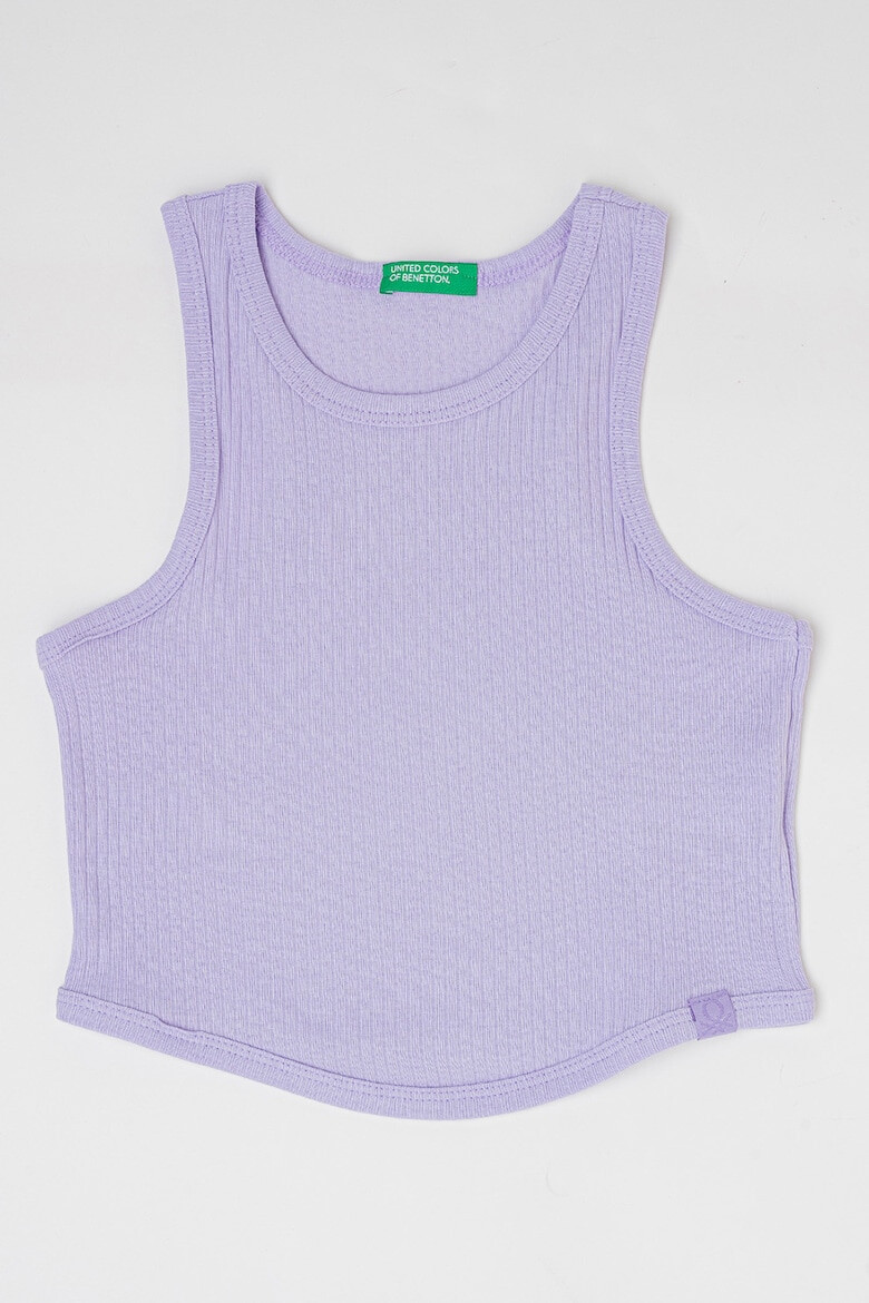 United Colors of Benetton Top crop striat - Pled.ro